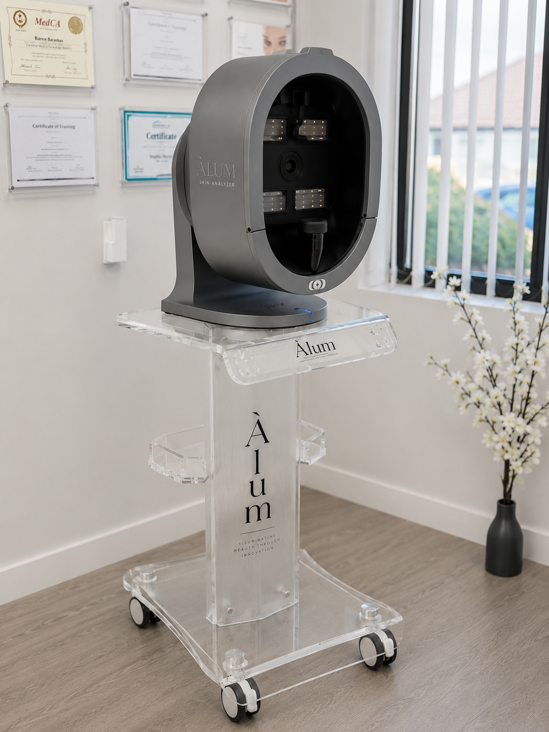 ÁLUM Professional AI Facial Skin Analysis Machine