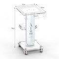 Àlum Premium Acrylic Spa Equipment Cart