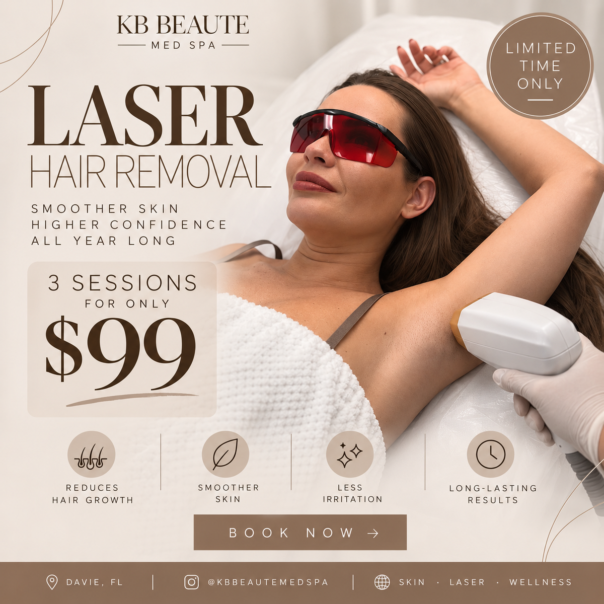 Underarms Laser Hair removal